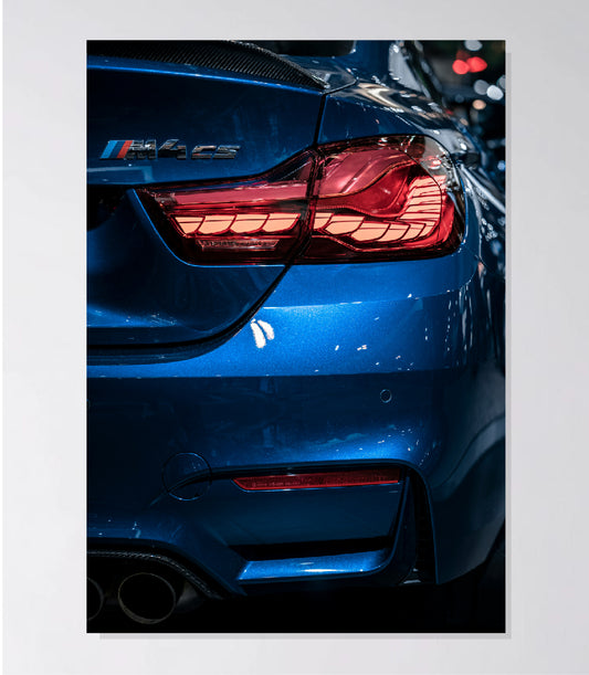 Dibond Wandbild "BMW-CS"