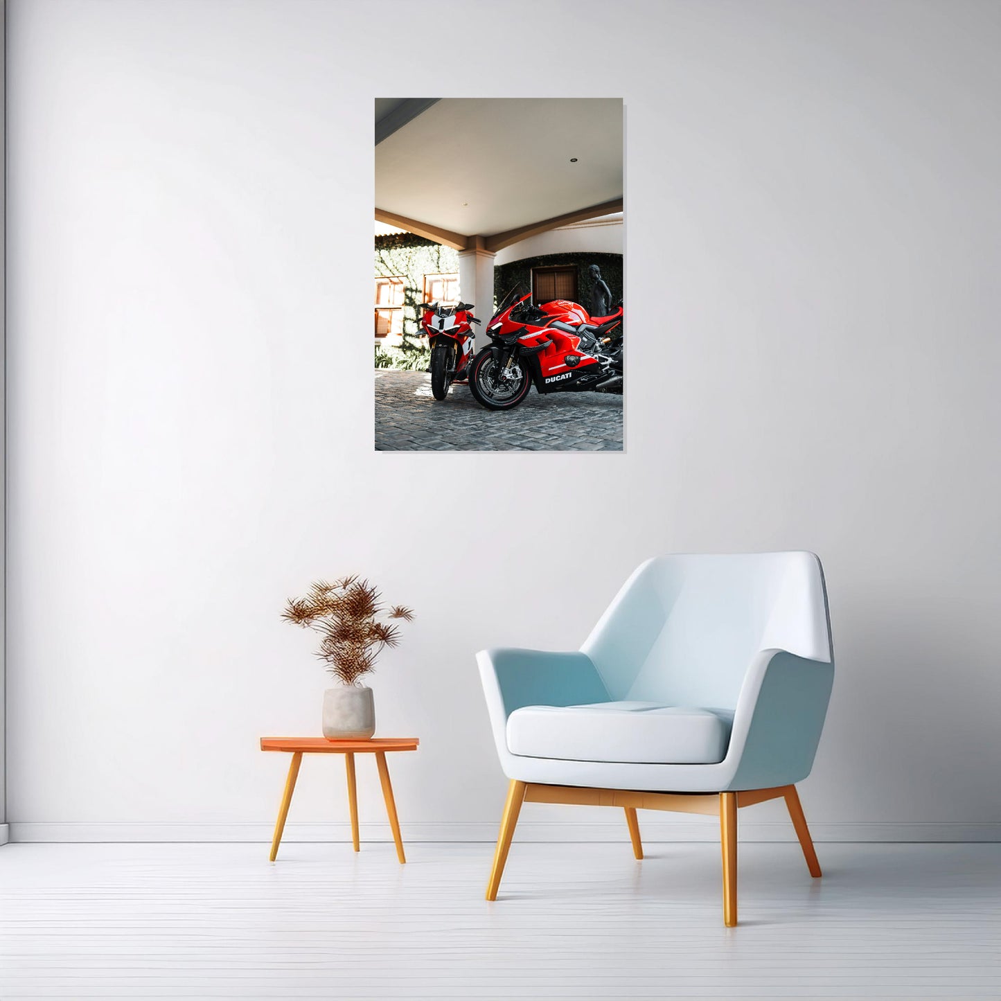 Dibond Wandbild "Ducati"