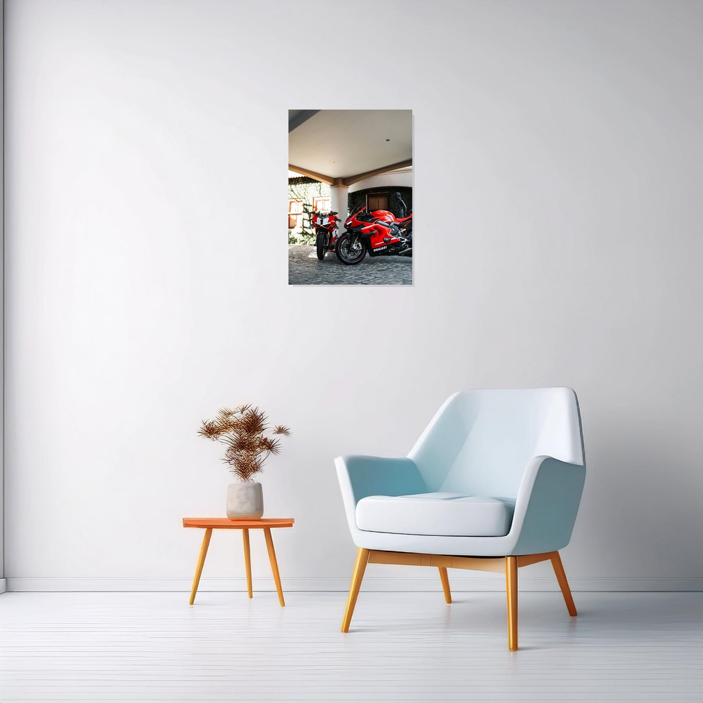 Dibond Wandbild "Ducati"